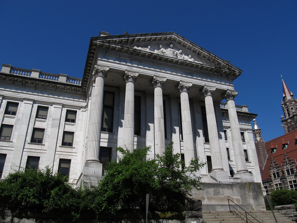Passaic County Courthouse in Paterson, NJ — historic county seat building in the Silk City